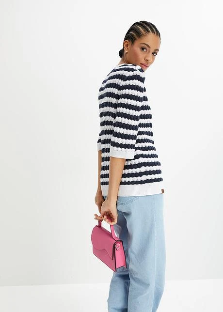 T-shirt En Maille, Mi-manches 5 T-shirt En Maille, Mi-manches - Afbeelding 3