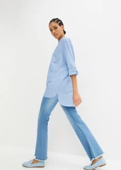 Long Chemisier à Manches Retroussées -Venus Mode Winkel 23207987 sm0oxgt1