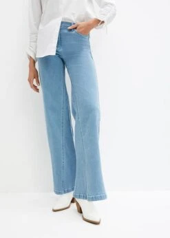 Jean Taille Haute Wide Leg, Taille Confortable -Venus Mode Winkel 23208028 6u6GtiWq