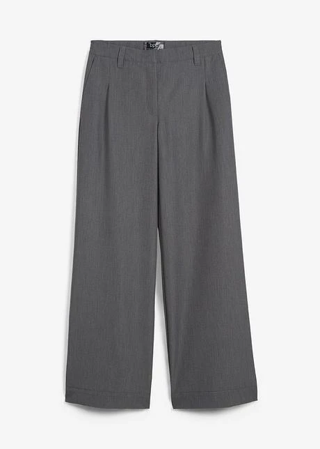 Pantalon Large à Pinces Avec Taille Haute Confortable Et Ajustable 3 Pantalon Large à Pinces Avec Taille Haute Confortable Et Ajustable