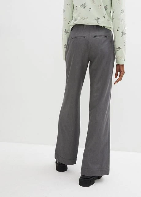 Pantalon Large à Pinces Avec Taille Haute Confortable Et Ajustable 5 Pantalon Large à Pinces Avec Taille Haute Confortable Et Ajustable - Afbeelding 3