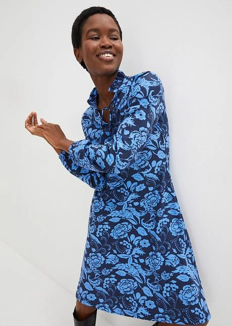 Robe En Jersey Coupe Trapèze, Longueur Genou 4 Robe En Jersey Coupe Trapèze, Longueur Genou - Afbeelding 2