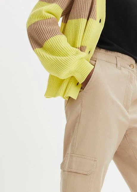 Jean Cargo, High Waist, Paperbag 7 Jean Cargo, High Waist, Paperbag - Afbeelding 5