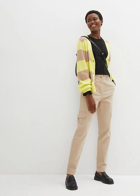 Jean Cargo, High Waist, Paperbag 6 Jean Cargo, High Waist, Paperbag - Afbeelding 4