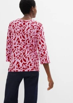 T-shirt à Col Rond, Manches 3/4 -Venus Mode Winkel 23208223 QZBvqsDR