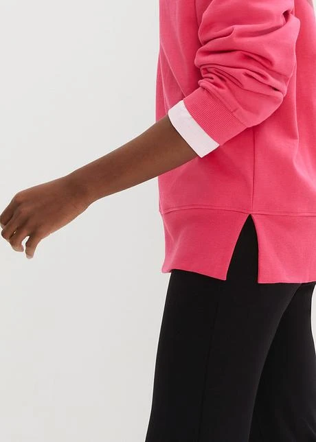 Sweat-shirt Coupe Confortable Avec Fentes Latérales 7 Sweat-shirt Coupe Confortable Avec Fentes Latérales - Afbeelding 5