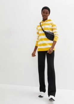 Pantalon Punto Di Roma Taille Haute Avec Tour De Taille Confortable, Flared -Venus Mode Winkel 23208258 bTOAKSo7