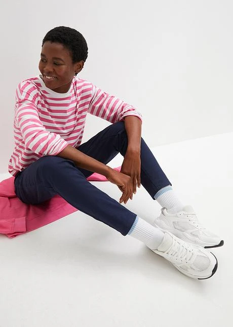 Pantalon Mom-Fit, Taille Haute 9 Pantalon Mom-Fit, Taille Haute - Afbeelding 7