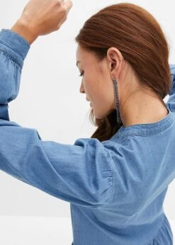 Robe En Jean à Manches Bouffantes 13 Robe En Jean à Manches Bouffantes -Venus Mode Winkel 23209151 nem5BNUz