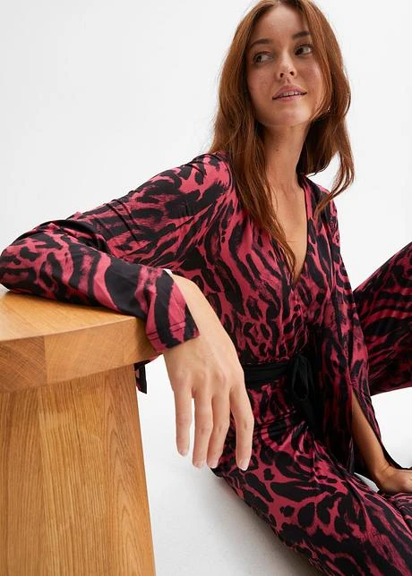 Combi Pantalon à Imprimé Léopard 8 Combi Pantalon à Imprimé Léopard - Afbeelding 6