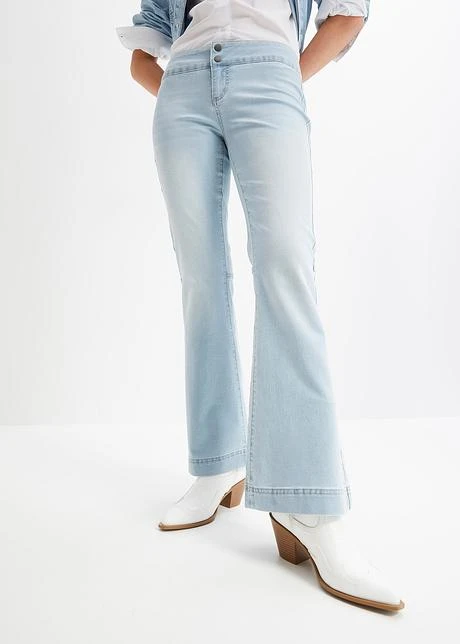 Jean Bootcut Taille Moyenne, Stretch 4 Jean Bootcut Taille Moyenne, Stretch - Afbeelding 2