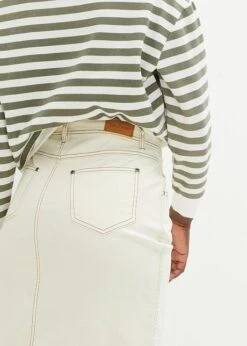 Jupe En Jean Longueur Midi -Venus Mode Winkel 23209912 Q52QQc42