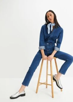 Combinaison En Jean Straight, Cropped 10 Combinaison En Jean Straight, Cropped -Venus Mode Winkel 23210242 x7pXczs9