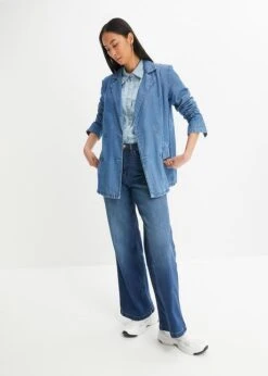 Rainbow Blazer En Denim Léger -Venus Mode Winkel 23210720 J7HtUZYM
