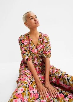 Rainbow Robe Midi à Poches 13 Rainbow Robe Midi à Poches -Venus Mode Winkel 23211413 GRI1hP4L