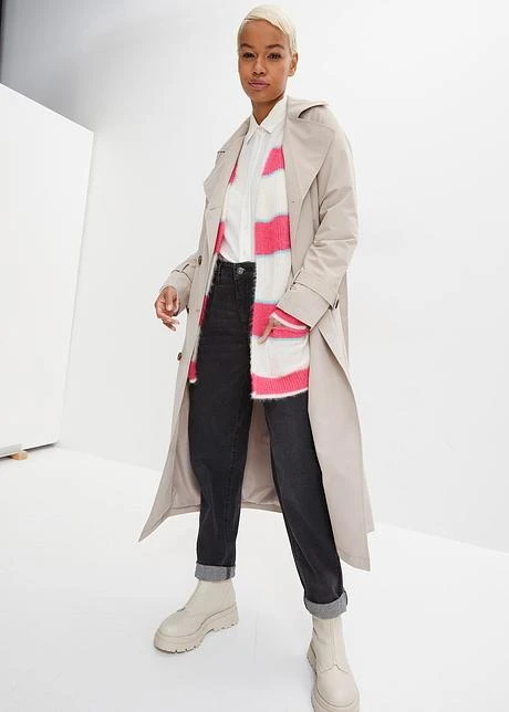 Rainbow Gilet En Maille Oversize Rayé 6 Rainbow Gilet En Maille Oversize Rayé - Afbeelding 4