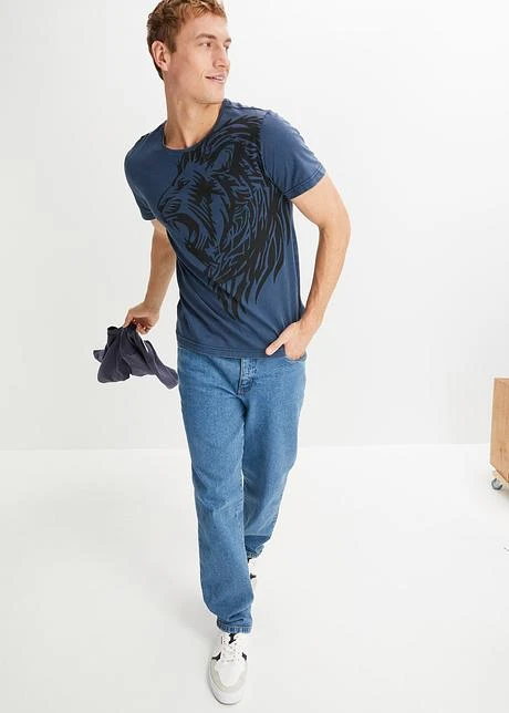 Rainbow T-shirt En Coton Facile D'entretien, Slim Fit 9 Rainbow T-shirt En Coton Facile D'entretien, Slim Fit - Afbeelding 7