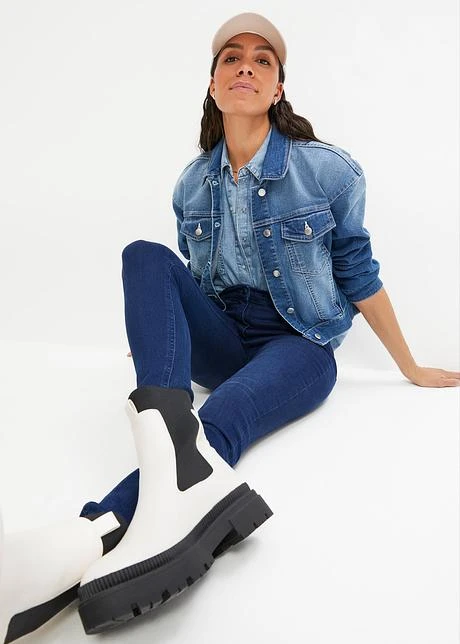 Jean Skinny, Taille Haute, Long 10 Jean Skinny, Taille Haute, Long - Afbeelding 8