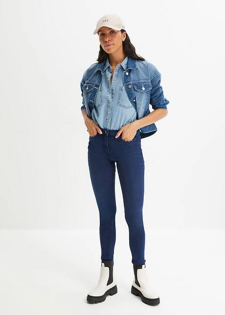 Jean Skinny, Taille Haute, Long 6 Jean Skinny, Taille Haute, Long - Afbeelding 4