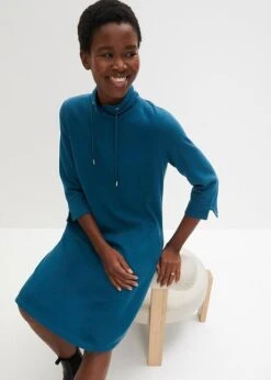 Robe Sweat à Col Montant, Longueur Genou -Venus Mode Winkel 23213686 IoUkgJ8Y