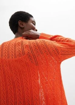 Gilet En Maille Ajourée Décontracté 14 Gilet En Maille Ajourée Décontracté -Venus Mode Winkel 23213705 50rM4URH