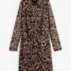 Robe En Mesh à Imprimé Léopard -Venus Mode Winkel 23213803 mda06TbD