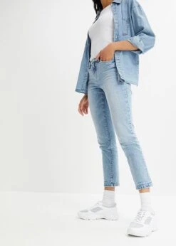 Jean Slim Taille Moyenne, Cropped -Venus Mode Winkel 23214405 HYMECk1Y