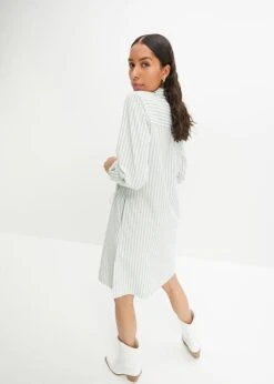 Robe-blouse Avec élastique à La Taille Et Poches, Longueur Genou -Venus Mode Winkel 23214488 lBWEDgxX