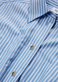 Robe-chemise Rayée Avec Ceinture à Nouer 16 Robe-chemise Rayée Avec Ceinture à Nouer -Venus Mode Winkel 23214551 fu2eyU0z