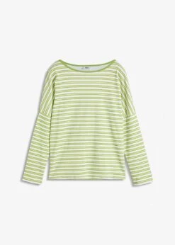 T-shirt Boxy Manches Longues En Coton épais -Venus Mode Winkel 23214566 wtgoaNXy