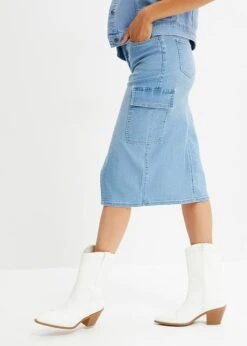 Jupe Cargo En Jean -Venus Mode Winkel 23214594 pbgdjM3R