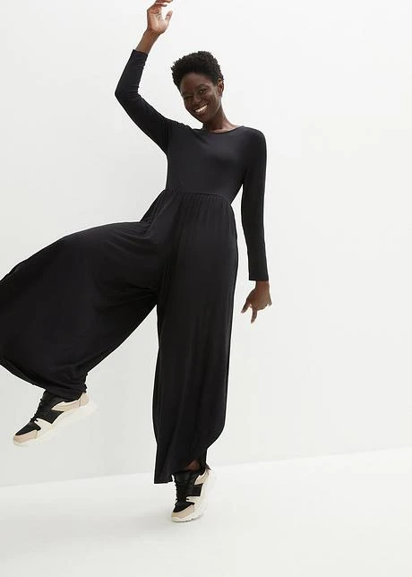 Combi Pantalon De Sport Avec Décolleté Dos, Jambes Larges 6 Combi Pantalon De Sport Avec Décolleté Dos, Jambes Larges - Afbeelding 4