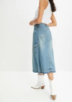 Rainbow Jupe En Jean Avec Poches Cargo -Venus Mode Winkel 23214925 bETF9swt