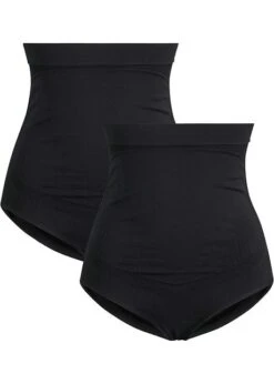 Lot De 2 Slips Taille Haute Sans Coutures