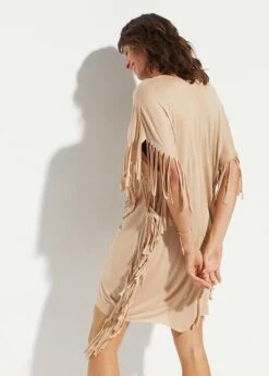 Robe-tunique De Plage En Viscose -Venus Mode Winkel 23215656 twuTbD7R