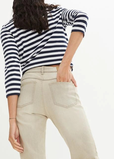 Jean Mid Waist Mom, Extensible 8 Jean Mid Waist Mom, Extensible - Afbeelding 6