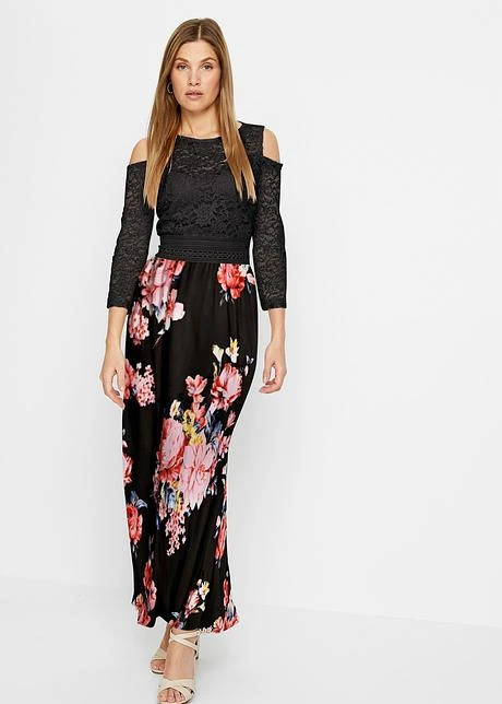 Robe Longue à Imprimé Floral 4 Robe Longue à Imprimé Floral - Afbeelding 2