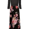 Robe Longue à Imprimé Floral -Venus Mode Winkel 23217423 OkeJEzu4
