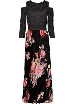Robe Longue à Imprimé Floral