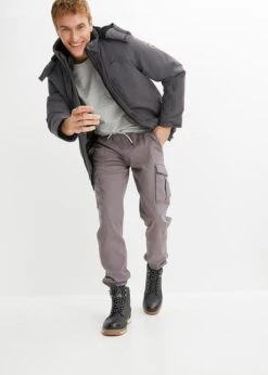 Rainbow Pantalon Droit Stretch Taille élastiquée Avec Poches Cargo, Slim Fit -Venus Mode Winkel 23217452 zpEx6nuE