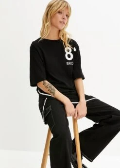 Rainbow T-shirt Avec épaules Oversize -Venus Mode Winkel 23217516 mkK6fMlu