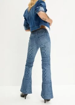 Rainbow Jean Flare Avec Mélange De Motifs 12 Rainbow Jean Flare Avec Mélange De Motifs -Venus Mode Winkel 23217583 H1kGRHZ4