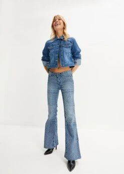 Rainbow Jean Flare Avec Mélange De Motifs 13 Rainbow Jean Flare Avec Mélange De Motifs -Venus Mode Winkel 23217589 4wf38aYh