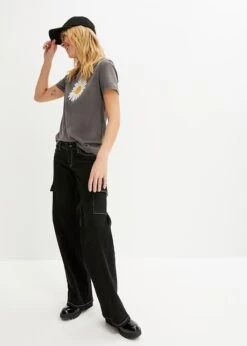 Rainbow T-shirt Imprimé Délavé à L'acide -Venus Mode Winkel 23217687 QPN2SaDt