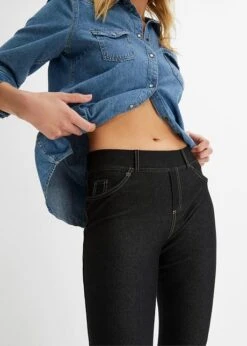 Rainbow Legging Effet Jean Avec Zips -Venus Mode Winkel 23217788 yl4bIlDv