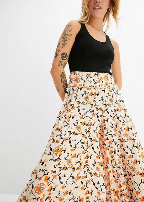 Rainbow Pantalon Palazzo Ample à Imprimé Floral 7 Rainbow Pantalon Palazzo Ample à Imprimé Floral - Afbeelding 5