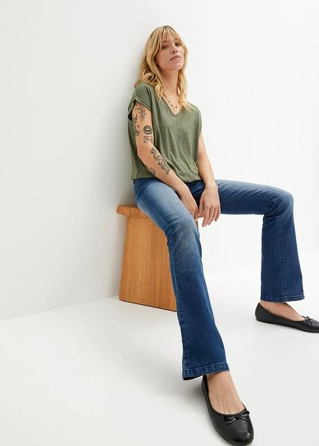 Rainbow T-shirt Avec Effet Noué 6 Rainbow T-shirt Avec Effet Noué - Afbeelding 4