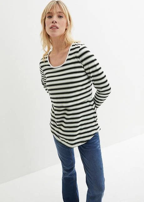 T-shirt De Grossesse/d'allaitement Avec Coton 4 T-shirt De Grossesse/d'allaitement Avec Coton - Afbeelding 2