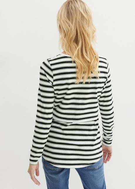 T-shirt De Grossesse/d'allaitement Avec Coton 5 T-shirt De Grossesse/d'allaitement Avec Coton - Afbeelding 3