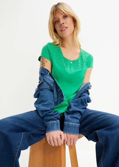 Rainbow T-shirt Avec Motif Ajouré 4 Rainbow T-shirt Avec Motif Ajouré - Afbeelding 2